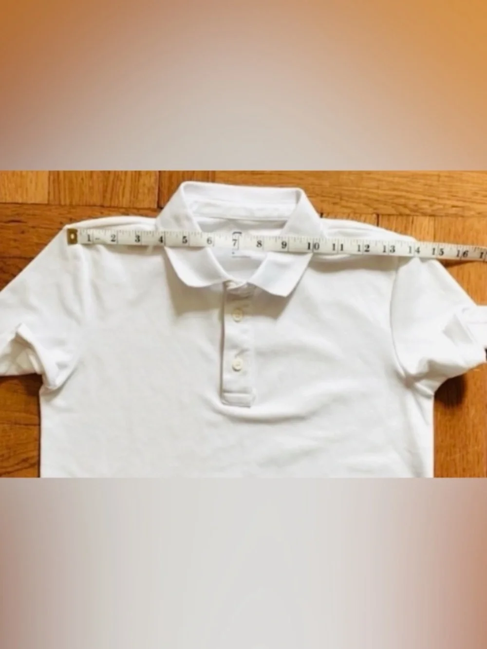 GAP White Boy’s Polo Shirt
